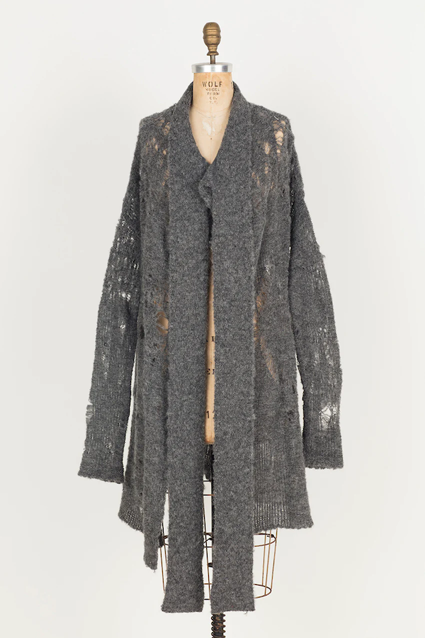 AMANO SPIDER LACE CASCADE CARDI