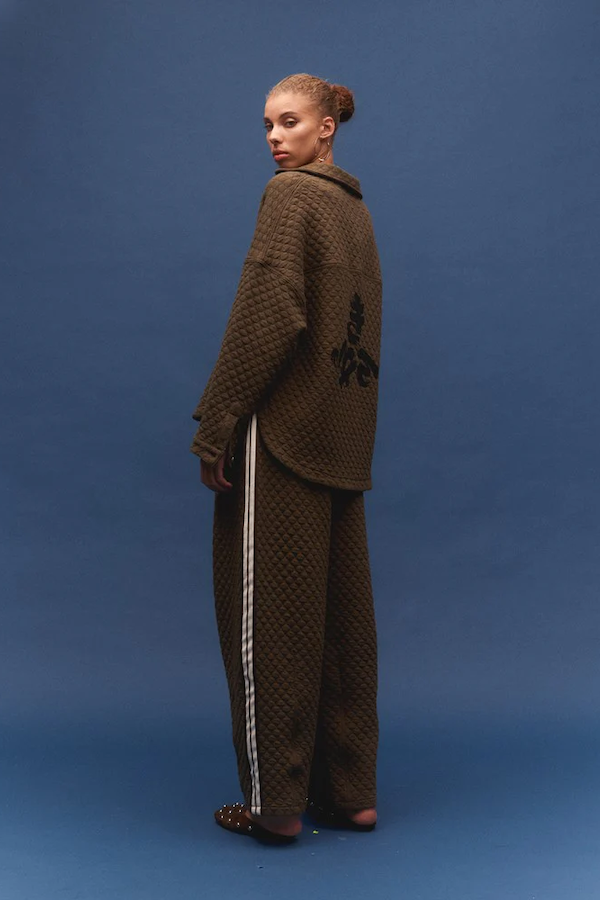 SABBIA QUILTED BALLOON PANT