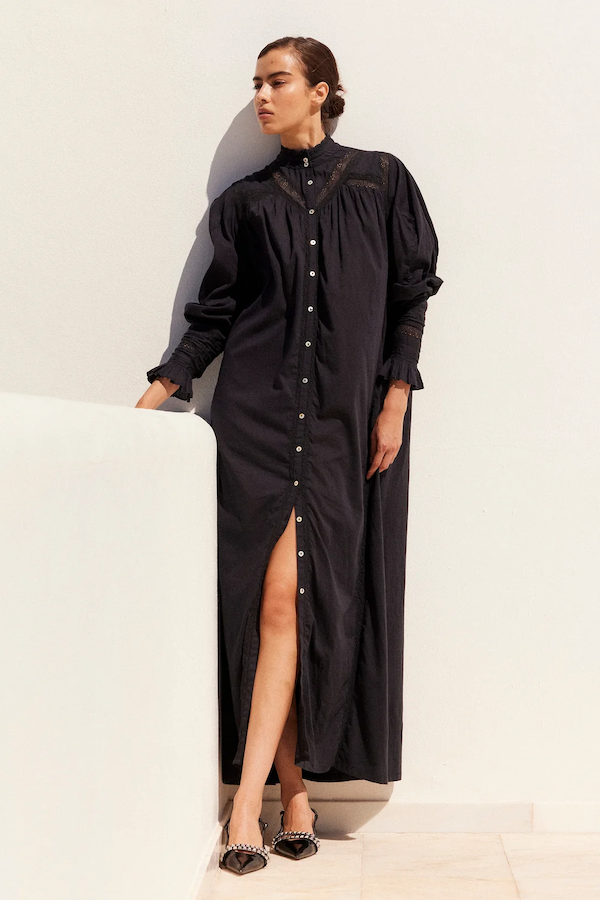 CLURY DRESS - BLACK