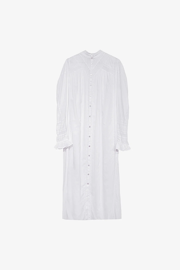 CLURY DRESS - IVORY