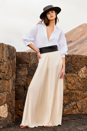 CALISTA SKIRT - ECRU