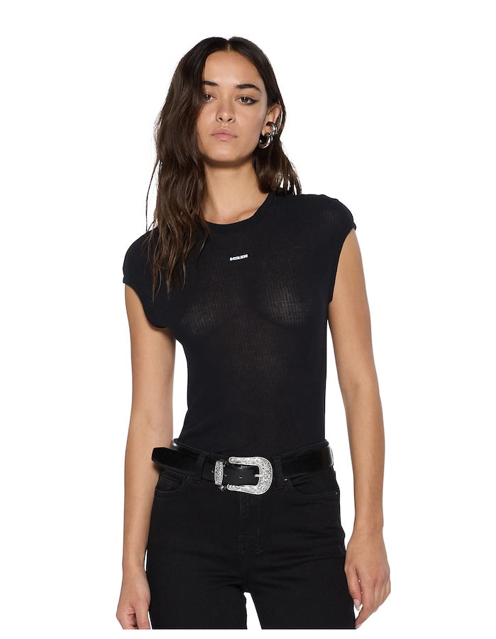 STAPLE SHORT SLEEVE TEE - BLACK