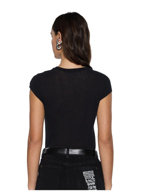 STAPLE SHORT SLEEVE TEE - BLACK