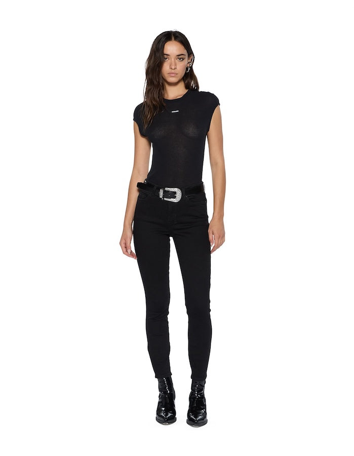 STAPLE SHORT SLEEVE TEE - BLACK
