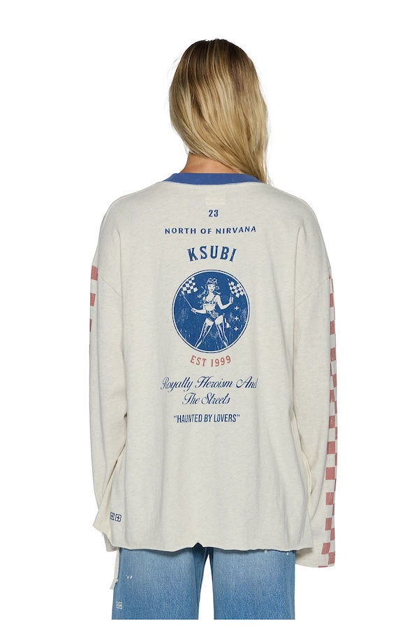 PITT LANE LS BOYFRIEND TEE