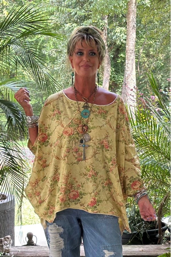 BE FREE TOP - MEADOW MIST