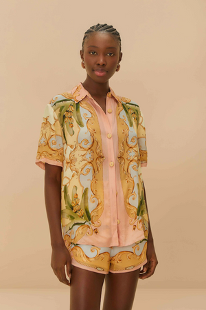 BANANA ROYALTY KALEIDOSCOPE SHIRT