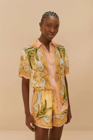 BANANA ROYALTY KALEIDOSCOPE SHORTS