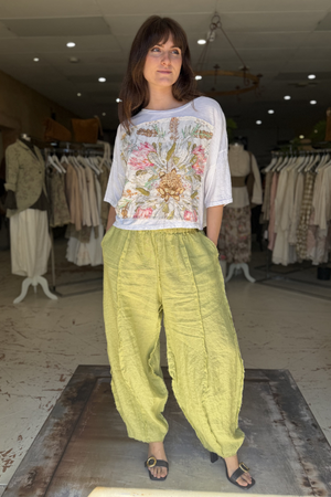 ORIGAMI PANTS - PEAR
