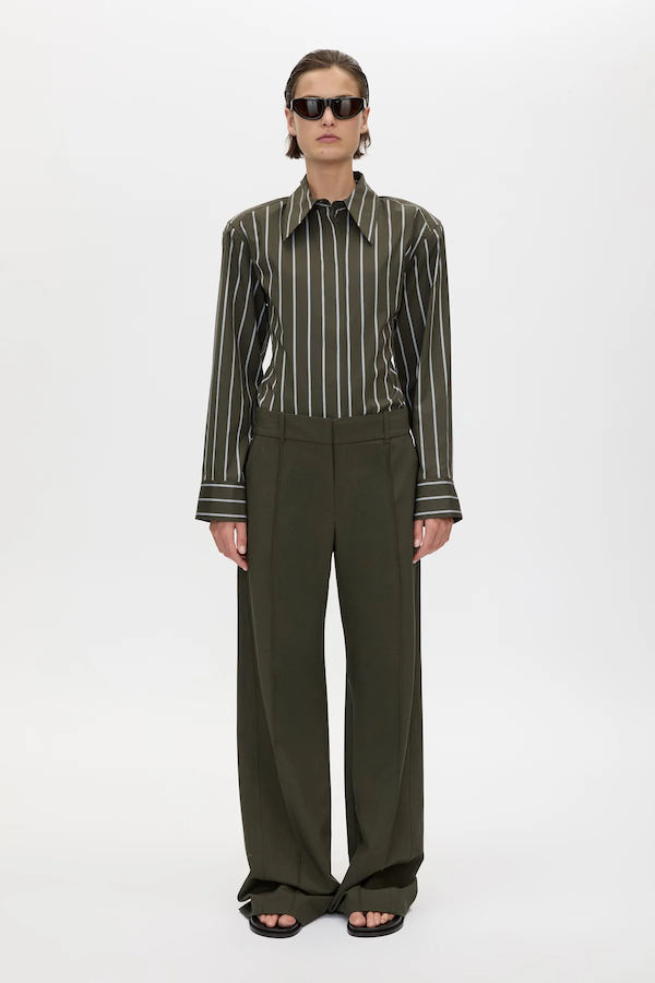 TARN FITTED STRIPE SHIRT