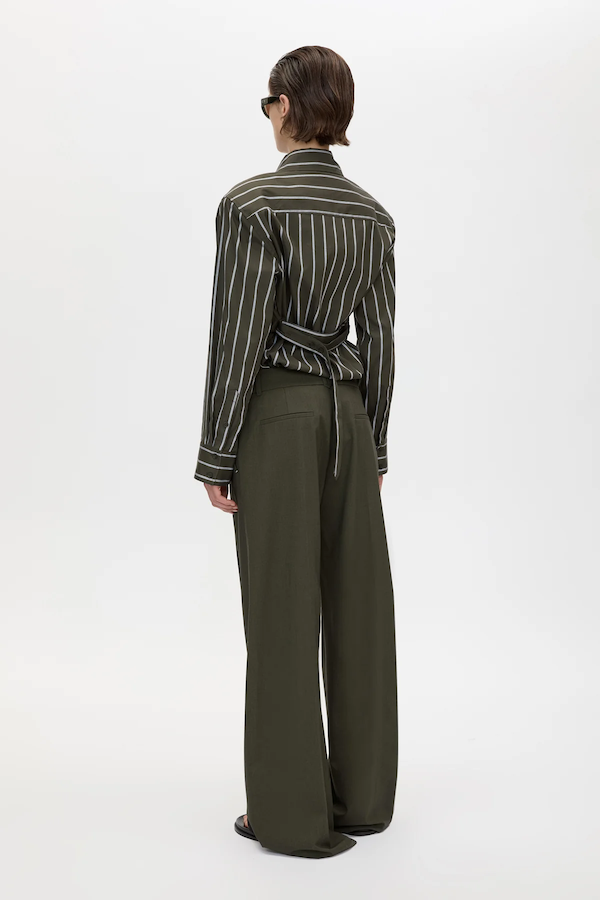 TARN FITTED STRIPE SHIRT