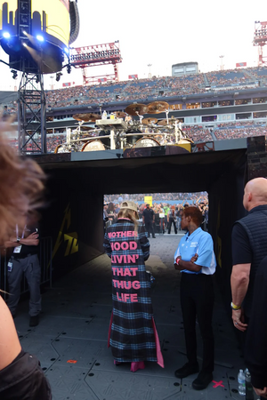 MOTHERHOOD THUG LIFE REVERSIBLE DUSTER