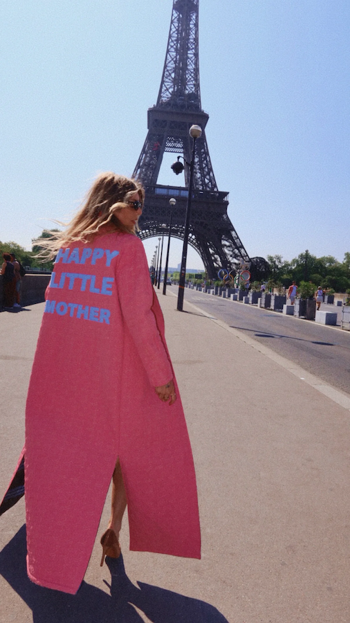 MOTHERHOOD THUG LIFE REVERSIBLE DUSTER