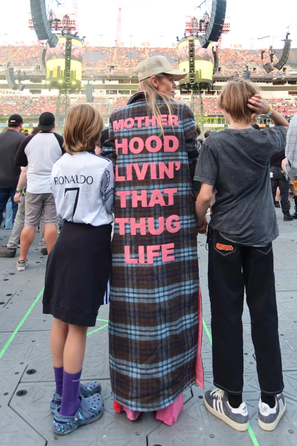 MOTHERHOOD THUG LIFE REVERSIBLE DUSTER