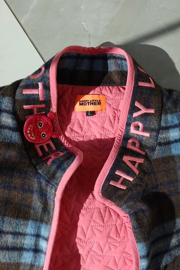 MOTHERHOOD THUG LIFE SHORTY COAT - PINK