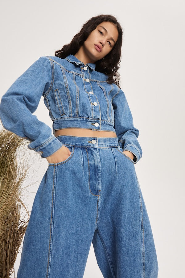 STEPHI COCOON LEG DENIM JEAN