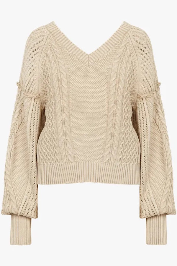SATOKO SWEATER - BEIGE