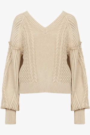 SATOKO SWEATER - BEIGE