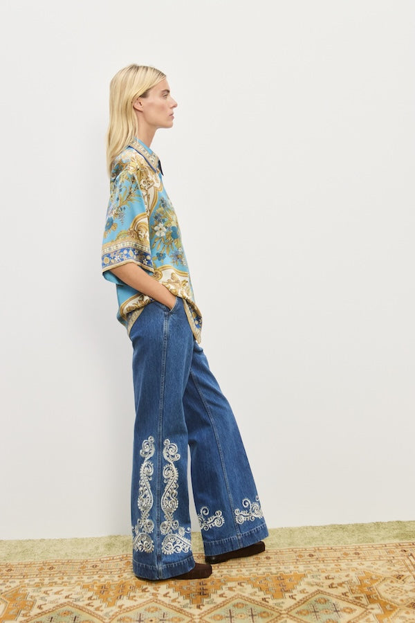 CASSIE SILK SHIRT