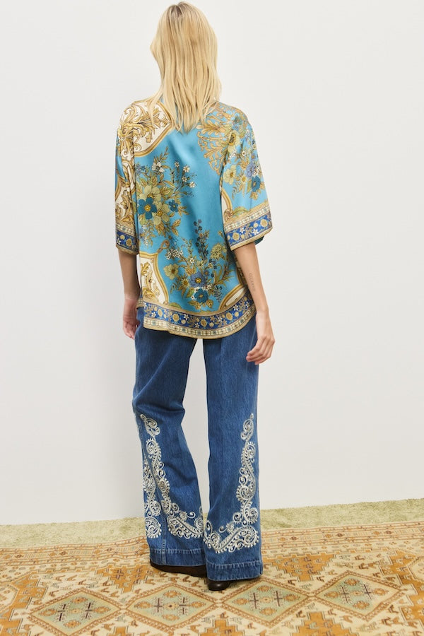 CASSIE SILK SHIRT