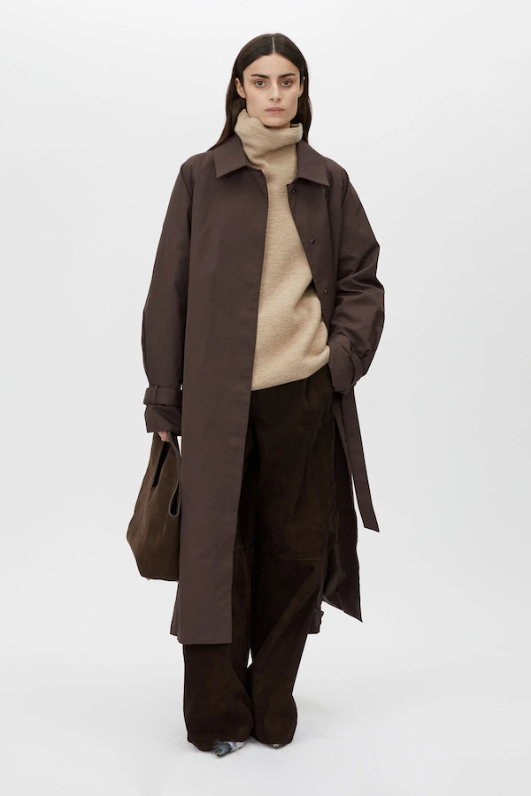 ROHAN FUNNEL NECK SWEATER - OATMEAL MELANGE