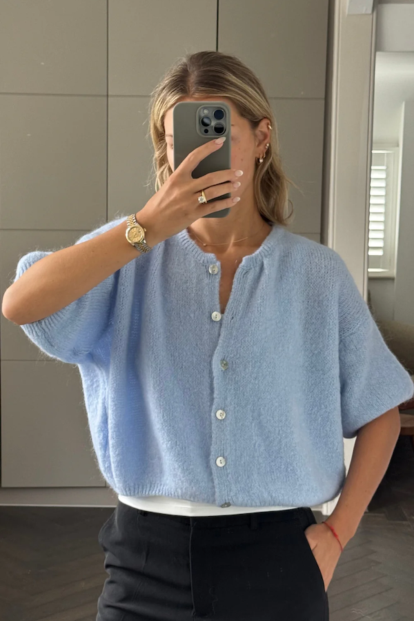EMME CARDIGAN - SKY