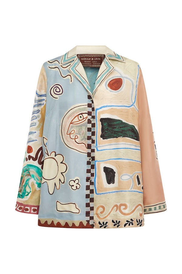MICHELLE SILK SHIRT