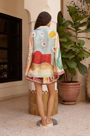 MICHELLE SILK SHIRT