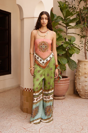 CONTINA SCARF TOP