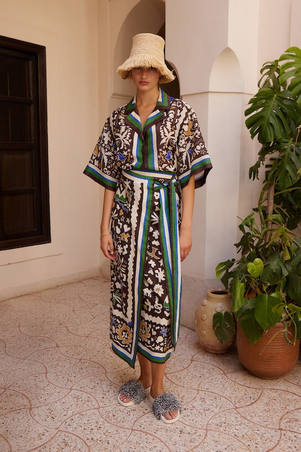MAROC WRAP SKIRT