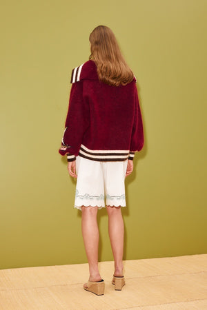 MOKSHINI ZIP UP CARDIGAN