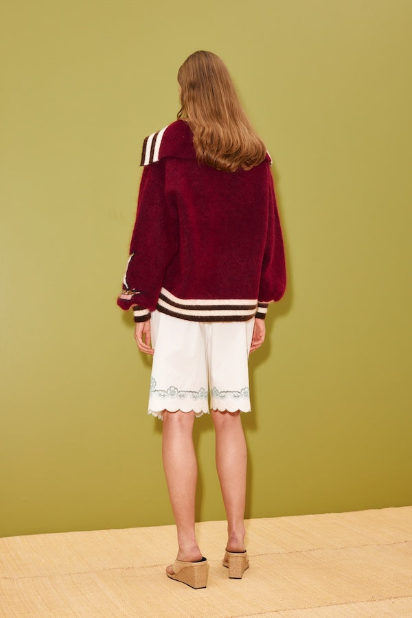 MOKSHINI ZIP UP CARDIGAN