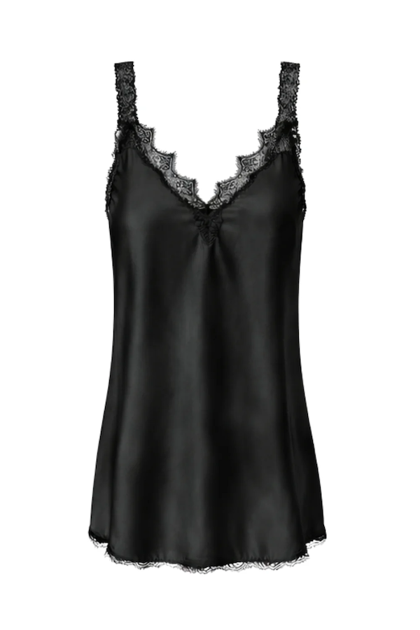 SOLANGE CAMISOLE - BLACK