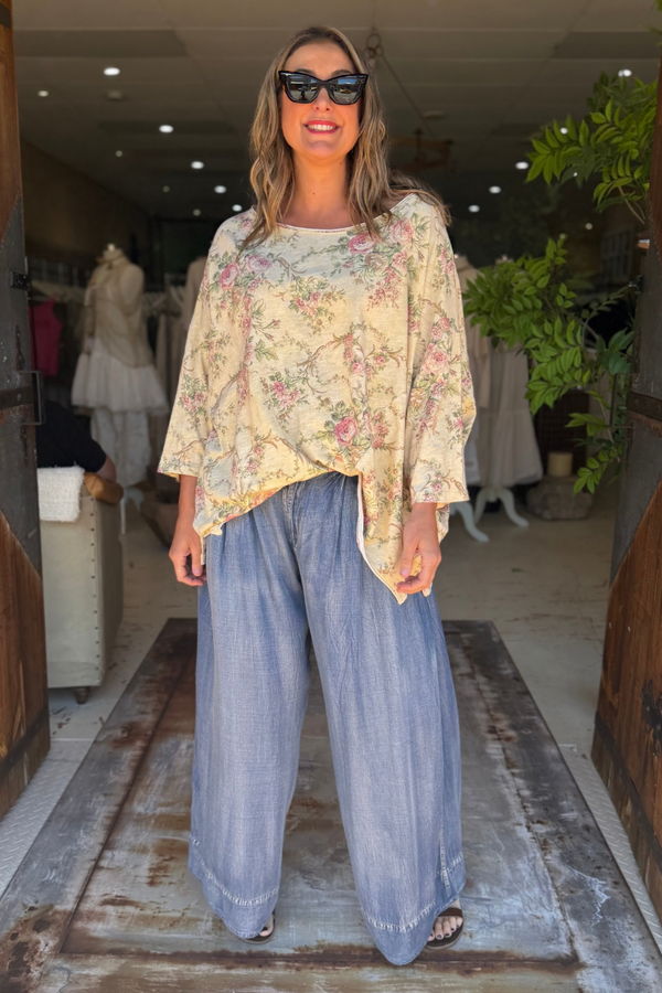 BE FREE TOP - MEADOW MIST