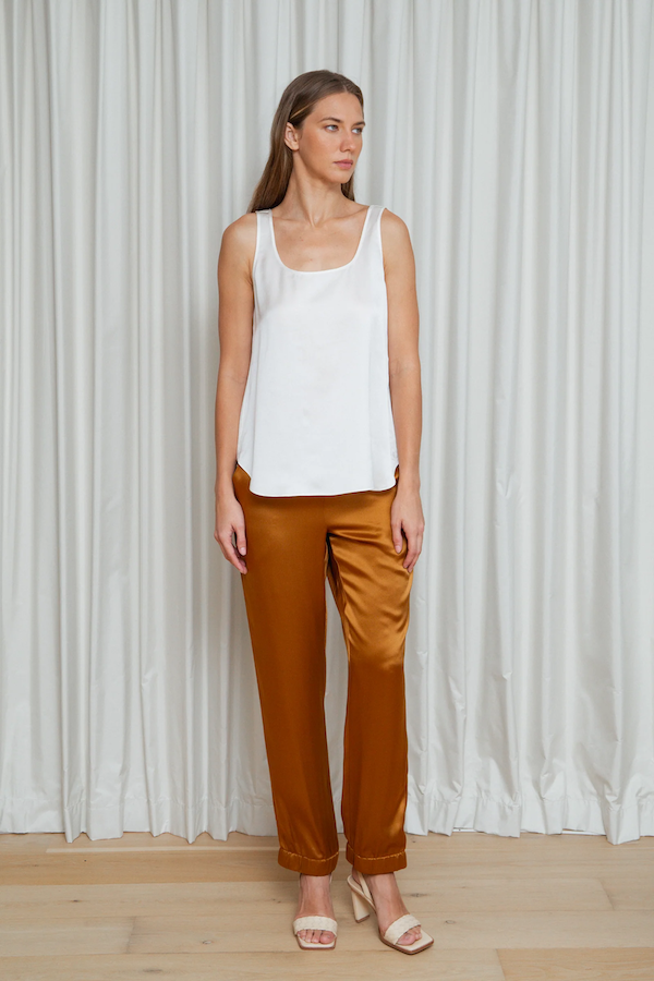 COMFORT PANT - RUST