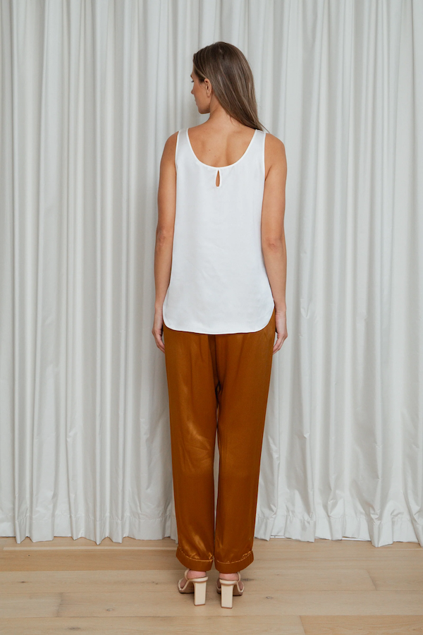 COMFORT PANT - RUST