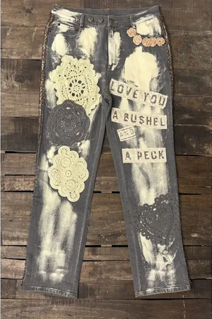 FULL OF LOVE JEANS - VINTAGE BLACK