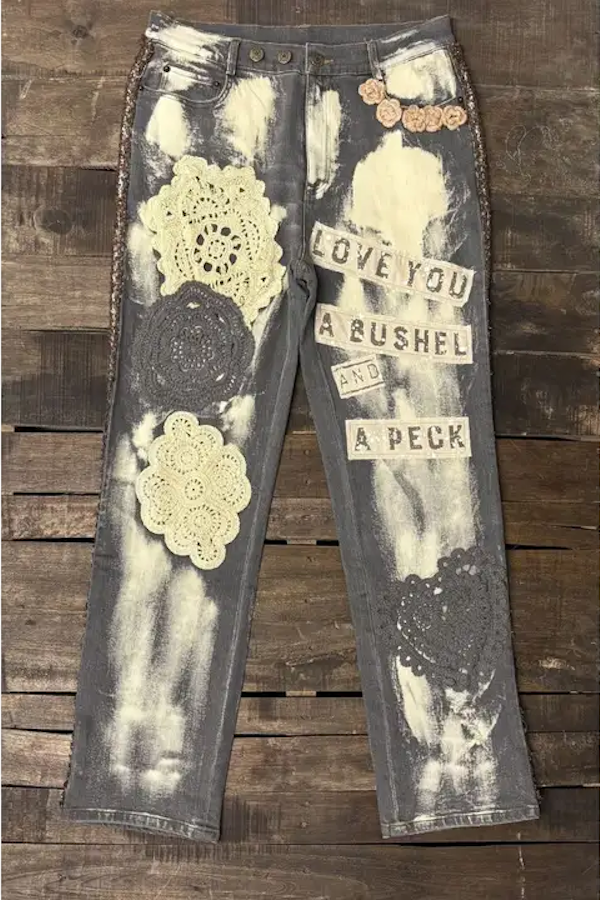 FULL OF LOVE JEANS - VINTAGE BLACK