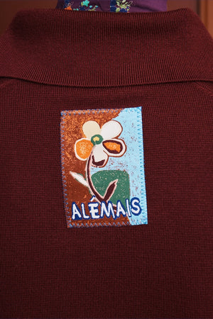 CLAUDIA PLUM KNIT POLO