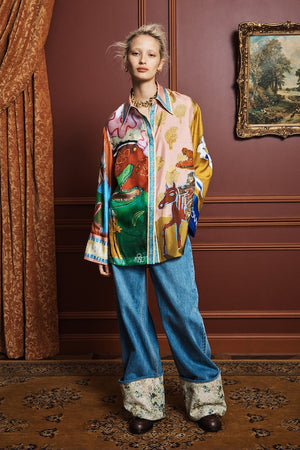 MLAK SILK SHIRT