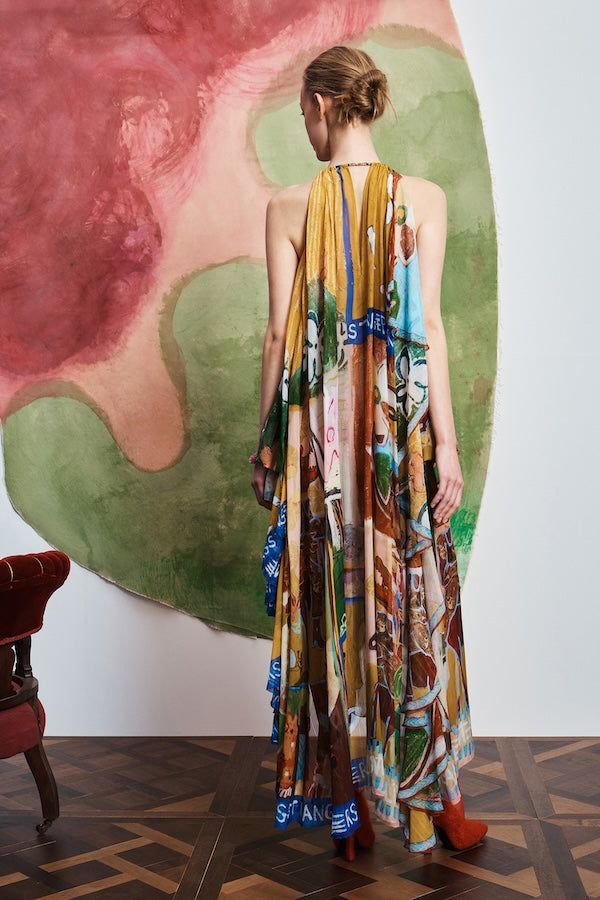 MLAK HALTER GOWN