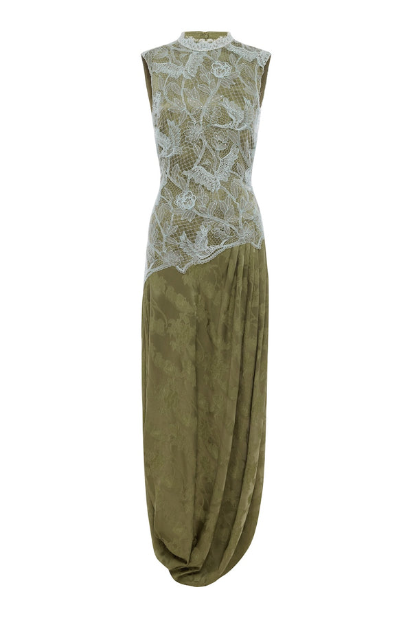 WINIFRED LACE MIDI DRESS
