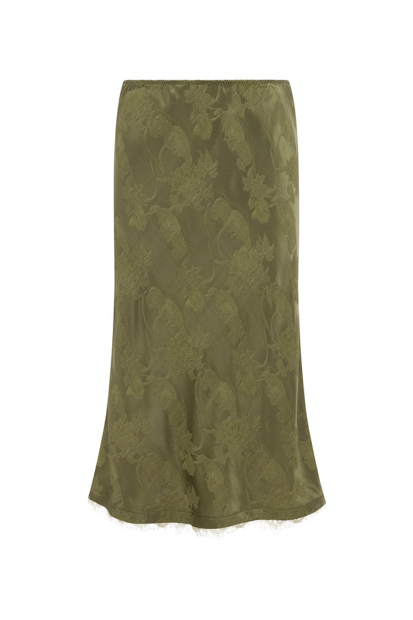 WINIFRED BIAS SLIP SKIRT