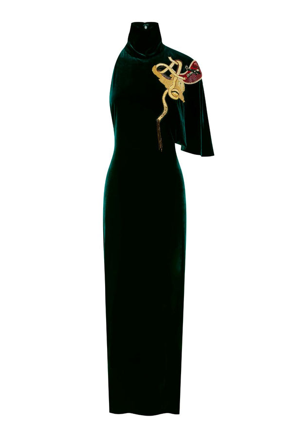 EARLE EMBELLISHED GOWN
