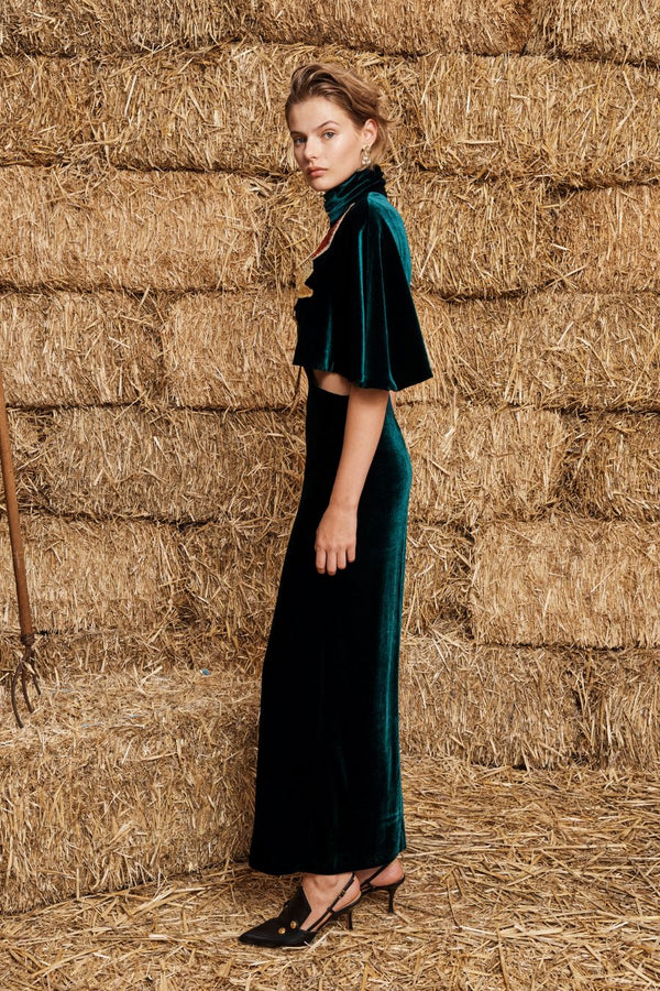 EARLE EMBELLISHED GOWN