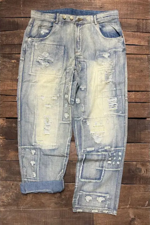 PEACE AND LOVE JEANS - CLASSIC