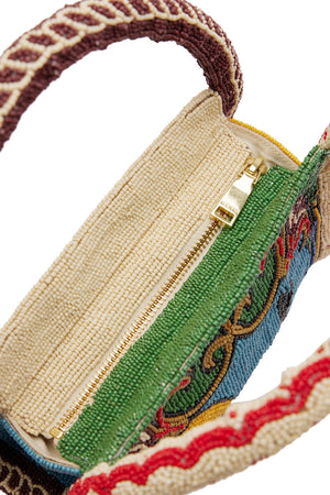 ACE BEADED BARREL BAG
