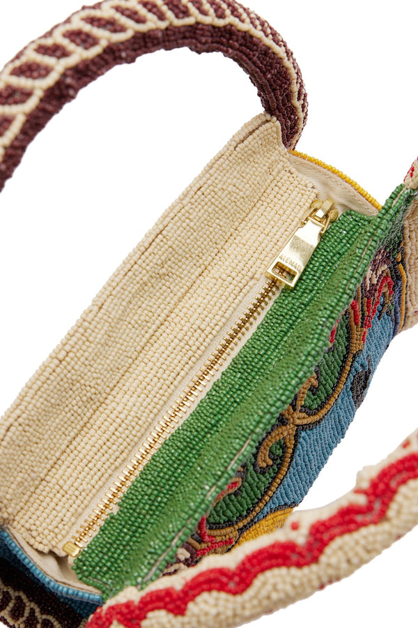ACE BEADED BARREL BAG