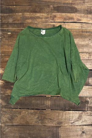 BE FREE TOP - VINTAGE EMERALD