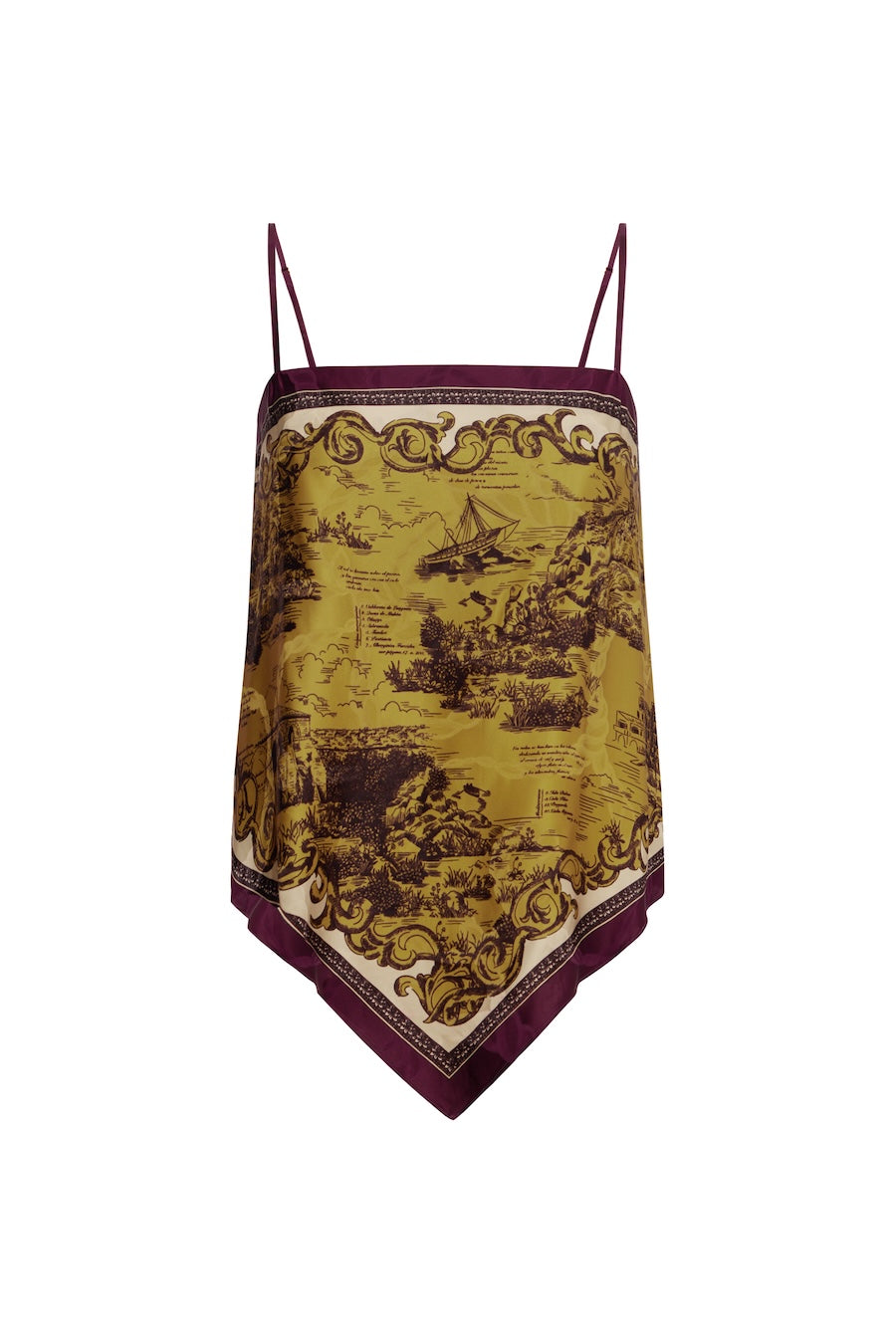 MARTOS SCARF TOP